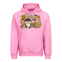 Fuchsia Pink senior 2024 Urban Hoodie - RacoonDesign