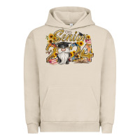 Pigment French Oak senior 2024 Urban Hoodie - RacoonDesign