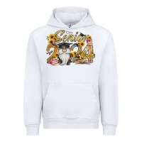 White senior 2024 Urban Hoodie - RacoonDesign