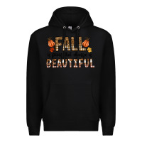 Black Fall Premium Hoodie - CowhideDigitalArt