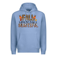 Colony Blue Fall Premium Hoodie - CowhideDigitalArt