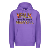 Purple Fall Premium Hoodie - CowhideDigitalArt