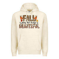 Tofu Fall Premium Hoodie - CowhideDigitalArt