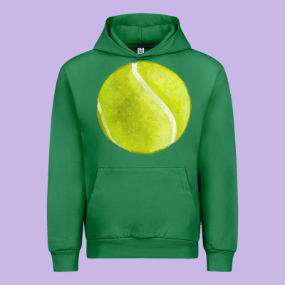 Tennis Ball Fa Element 2 Urban Hoodie Designed By Fadigitalartstudio
