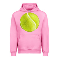 Fuchsia Pink tennis ball fa element 2 Urban Hoodie - FaDigitalArtStudio