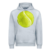 Heather Grey tennis ball fa element 2 Urban Hoodie - FaDigitalArtStudio