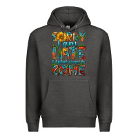Charcoal Heather sorry i am late i didnt want to come Premium Hoodie - HRA Design Shop