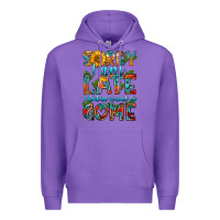 Purple sorry i am late i didnt want to come Premium Hoodie - HRA Design Shop