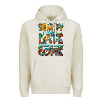 Oatmeal Heather sorry i am late i didnt want to come Premium Hoodie - HRA Design Shop