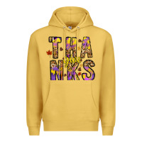 Antique Gold give thanks Premium Hoodie - CowhideDigitalArt