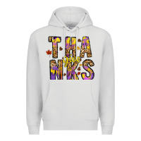 Dove Grey give thanks Premium Hoodie - CowhideDigitalArt