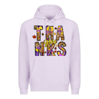 Lilac give thanks Premium Hoodie - CowhideDigitalArt