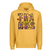 Mustard give thanks Premium Hoodie - CowhideDigitalArt
