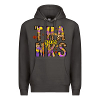 Smoke give thanks Premium Hoodie - CowhideDigitalArt
