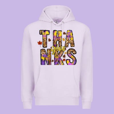 Give Thanks Premium Hoodie Designed By Cowhidedigitalart