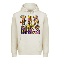 Oatmeal Heather give thanks Premium Hoodie - CowhideDigitalArt