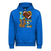 Cobalt western love american football Urban Hoodie - HRA Design Shop