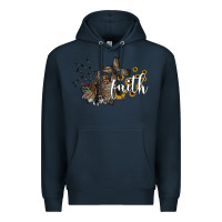 Navy faith Premium Hoodie - SublimationCraftShop
