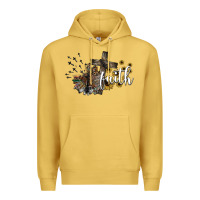 Antique Gold faith Premium Hoodie - SublimationCraftShop