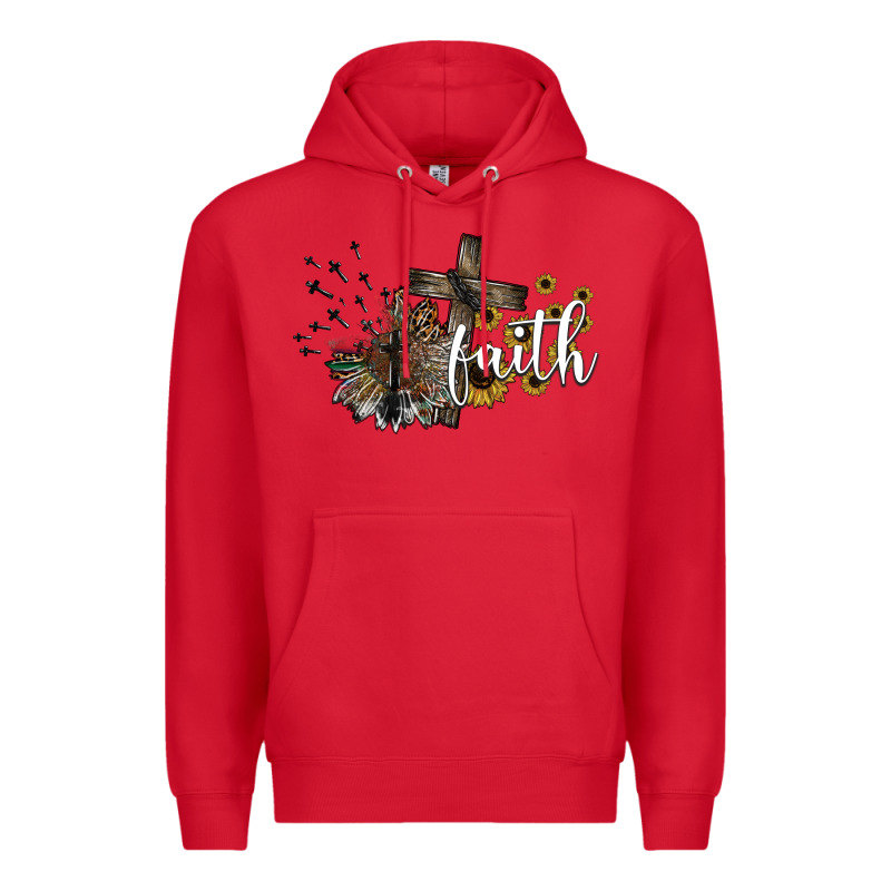 Faith Premium Hoodie by SublimationCraftShop | Teevron