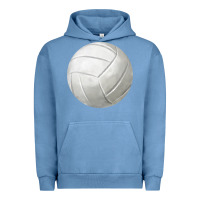 Pigment Pebble Blue volleyball fa element Urban Hoodie - FaDigitalArtStudio