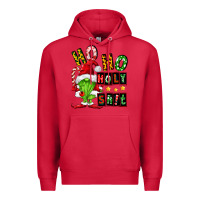 Cardinal ho ho holy shit Premium Hoodie - FaDigitalArtStudio