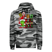 Slate Camo ho ho holy shit Premium Hoodie - FaDigitalArtStudio