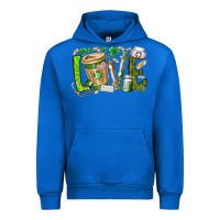 Cobalt St Patricks love nurse Urban Hoodie - RacoonDesign