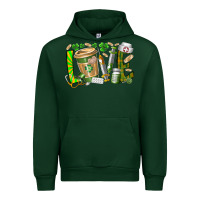 Forest Green St Patricks love nurse Urban Hoodie - RacoonDesign