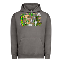 Pigment Tornado St Patricks love nurse Urban Hoodie - RacoonDesign