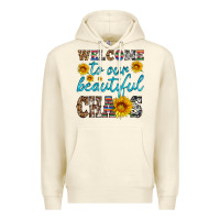 Sandshell welcome to our beautiful chaos Premium Hoodie - HRA Design Shop