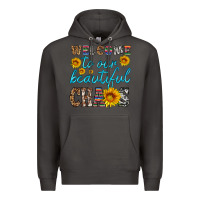 Smoke welcome to our beautiful chaos Premium Hoodie - HRA Design Shop