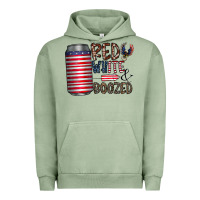 Pigment Oil Green red white  boozed Urban Hoodie - CowhideDigitalArt