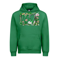 Emerald st.patricks love nurse Urban Hoodie - RacoonDesign