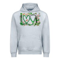 Heather Grey st.patricks love nurse Urban Hoodie - RacoonDesign