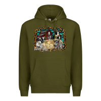 Army Green farm life 2 Premium Hoodie - SublimationCraftShop