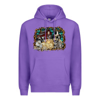 Purple farm life 2 Premium Hoodie - SublimationCraftShop