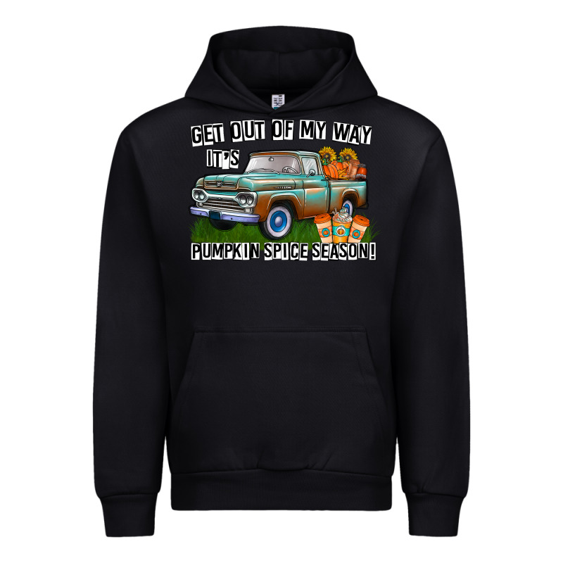 Get Out Of My Way It's Pumpkin Spice Season Urban Hoodie by CowhideDigitalArt | Teevron