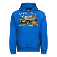 Cobalt Get Out Of My Way It's Pumpkin Spice Season Urban Hoodie - CowhideDigitalArt