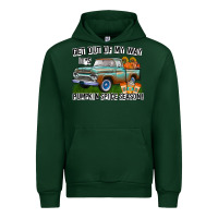 Forest Green Get Out Of My Way It's Pumpkin Spice Season Urban Hoodie - CowhideDigitalArt