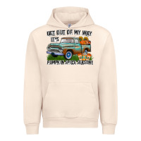 Sandshell Get Out Of My Way It's Pumpkin Spice Season Urban Hoodie - CowhideDigitalArt