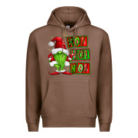 Chestnut ho ho no christmas gnomes Premium Hoodie - FaDigitalArtStudio