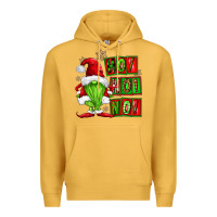 Mustard ho ho no christmas gnomes Premium Hoodie - FaDigitalArtStudio