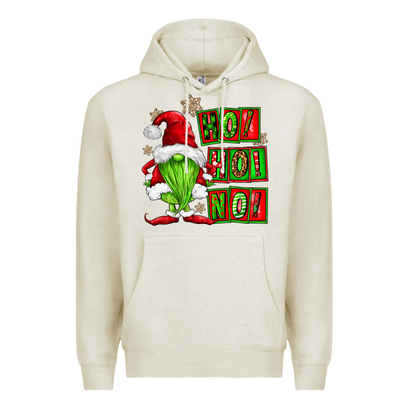 Ho Ho No Christmas Gnomes Premium Hoodie by FaDigitalArtStudio | Teevron