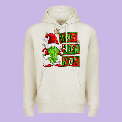 Ho Ho No Christmas Gnomes Premium Hoodie Designed By Fadigitalartstudio