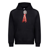 Black windmill fa element Urban Hoodie - FaDigitalArtStudio