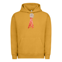 Pigment Peanut Butter windmill fa element Urban Hoodie - FaDigitalArtStudio