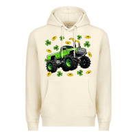 Sandshell Monster truck st patricks day Premium Hoodie - Neo Western