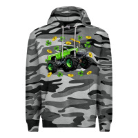Slate Camo Monster truck st patricks day Premium Hoodie - Neo Western