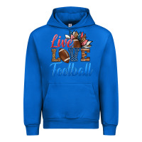 Cobalt live love american football Urban Hoodie - HRA Design Shop
